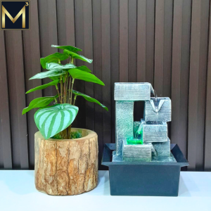 Indoor Water Fountain With Build In Led