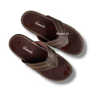 SANDAL JEPIT SLOP PRIA DEWASA KULIT CASUAL STYLIST TERBARU