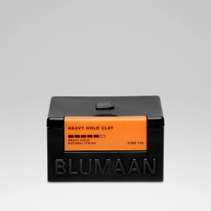**New Improved** BluMaan Heavy Hold Clay | Lasting Heavy Hold | Extreme Texture | Stronger Healthier Hair