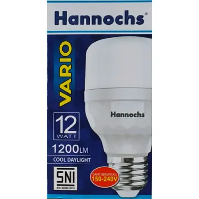 LAMPU HANNOCS VARIO 6W 12W 18W 24W 30W 36W 45W 50W 6 12 18 24 30 36 45 50 WATT GARANSI MURAH