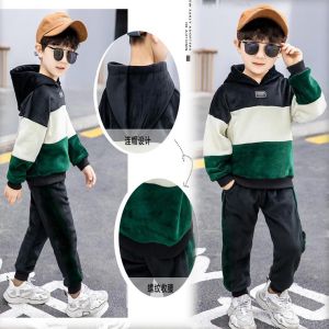 ชุดกันหนาว ชุดวอร์ม มีฮูท ซิปหน้า ชุดกันหนาวผ้ากำมะหยี่นิ่ม