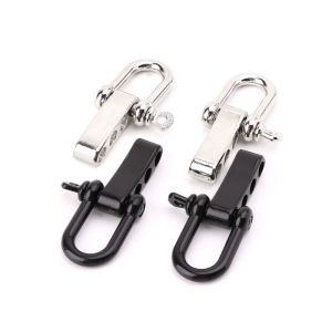 Adjustable U Shape Shackle Outdoor Rope Paracord Alloy D Ring Lock Bow Shackle Paracord Bracelet Buckle Survival Shackle