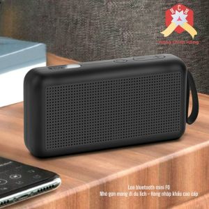 Loa bluetooth mini F0 nhỏ gọn mang đi du lịch chính hãng âm thanh HIFI siêu trầm - Hàng nhập khẩu cao cấp