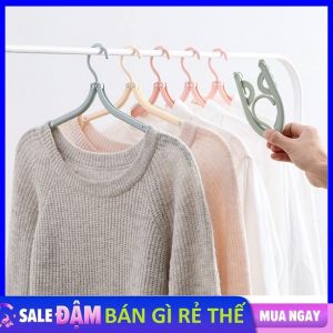 Móc nhựa phơi đồ / Móc treo quần áo gấp gọn đa năng. nhỏ gọn khi đi du lịchSử dụng tại nhà Tiên lợi