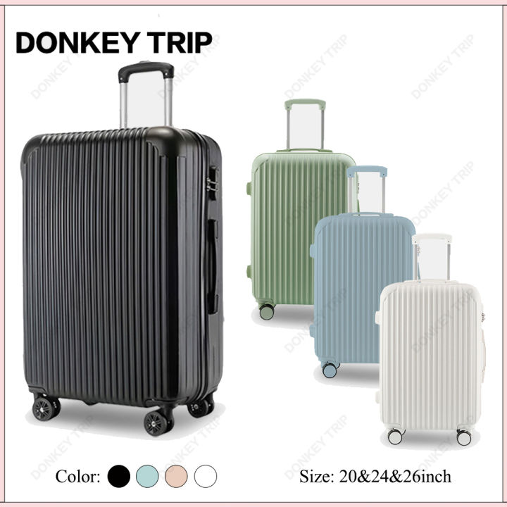 DONKEY TRIP Carry On Luggage Suitcase 20/24inch Fashion Luggage Travel ...