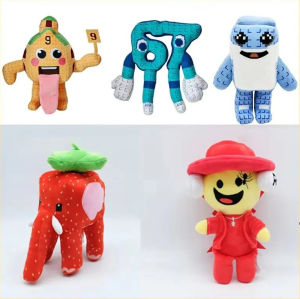 25cm New Steal A Brainrot Sammy Jandel Strawberry Elephant Plush Doll Anime Peripherals Toy Halloween Christmas Gift