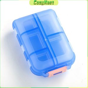 C.N. Portable 10-compartments Medicine Box Travel Box Storage Case