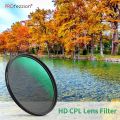 PROfezzion 58mm Circular Polarizer Filter for Canon EOS Rebel T7 T6 T8i T7i T6i T6s SL3 with EF-S 18-55mm Kit, Ultra Slim Multi-Coated Circular Polarizing Filter 12 Layers CPL Camera Filter. 