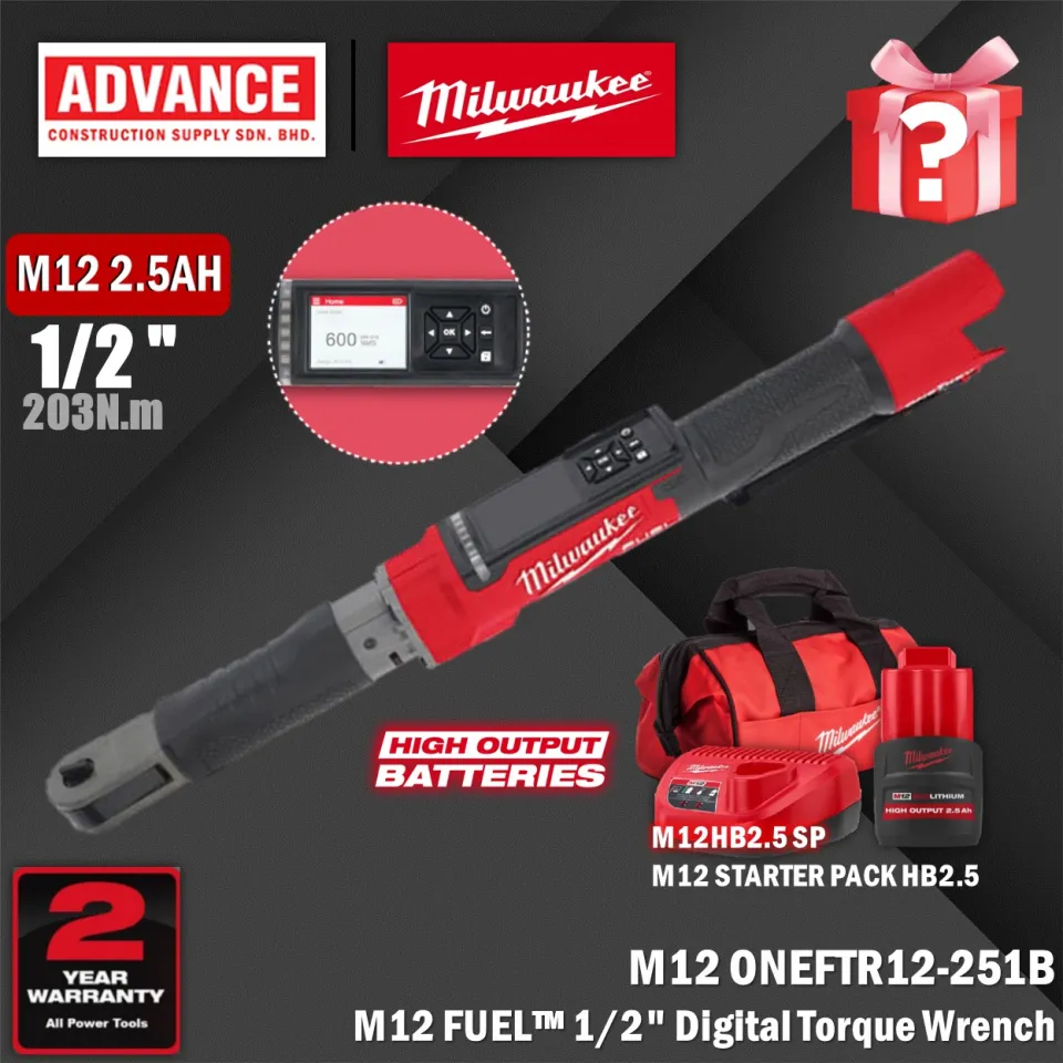 MILWAUKEE M12 ONEFTR12 ONEFTR12-251B M12 FUEL™ 1/2