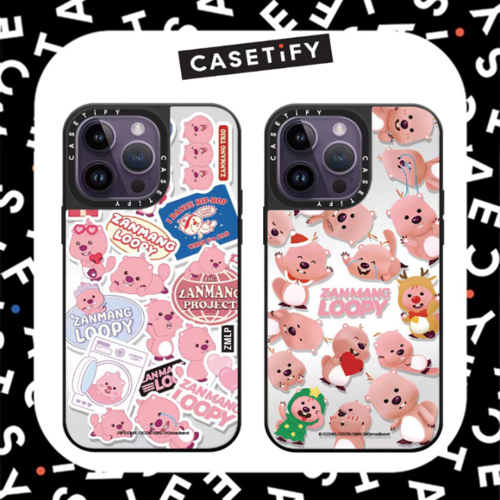 CASETiFY x Zanmang Loopy Shockproof Mirror with MagSafe Case for