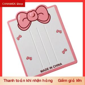 CS 50 cái nơ màu hồng hiển thị thẻ cho móng vuốt tóc thẻ giấy Mũ thẻ trang trí tóc gói tự làm đồ trang sức tông gói tóc Clip thủ công treo Thẻ tag