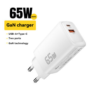 Essager GaN pengisi daya perjalanan galium nitrida 65W USB A+Type C