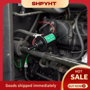 SHPYHT✨ 12V 24V Low Pressure Electric Fuel Pump Diesel Petrol Inline Bolt Fixing Wire For Generator ATV Boat