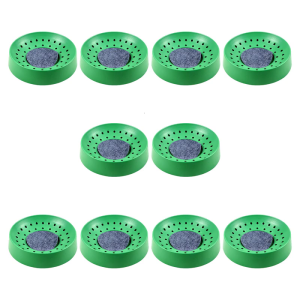 Anti Tip Plastic Pigeons Nesting Bowl For Stable Eggs Hatching Durable Bird House With Ventilation Holes