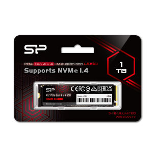 Silicon Power SSD (เอสเอสดี) M.2 NVMe PCIe  250GB/ 500GB/1TB/2TB - PCIe Gen 4x4 2280 รุ่น UD90 สำหรับ Laptop/PC รับประกัน 5 ปี Read 5000MB/s Write 4800MB/s