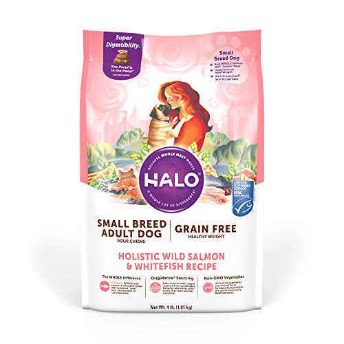 [PREORDER] Halo Dry Dog Food For Small Dogs, Wild Salmon & Whitefish