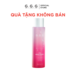 [HÀNG TẶNG] Toner Hồng PHA Hỗ Trợ Peel Da Dịu Nhẹ Sáng Da - G.G.G Wonder Glow PHA Brightening Toner 150ml