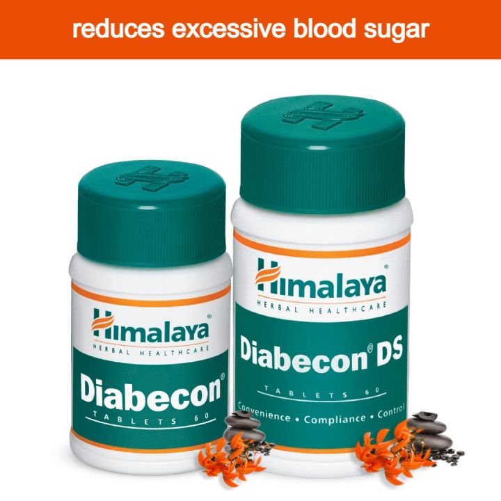 Himalaya Diabecon OR Himalaya Diabecon DS 60 Tablets 2 Variants | Lazada