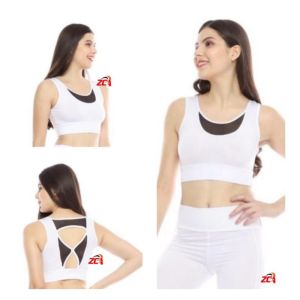 Atasan Crop Senam Wanita Aerobik kekinian