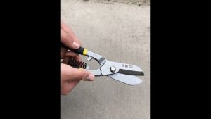 Multi-purpose Iron Shears  Stainless Steel Elbow Shears Wire Slot Iron Wire Straight Head Tin