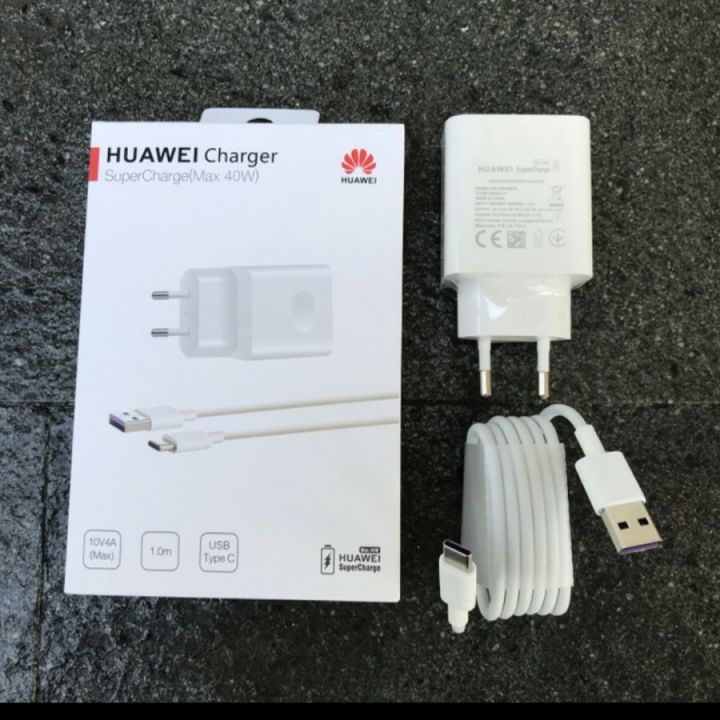 Charger Huawei Super Charge 5A and USB Type-C for Huawei Mate 10