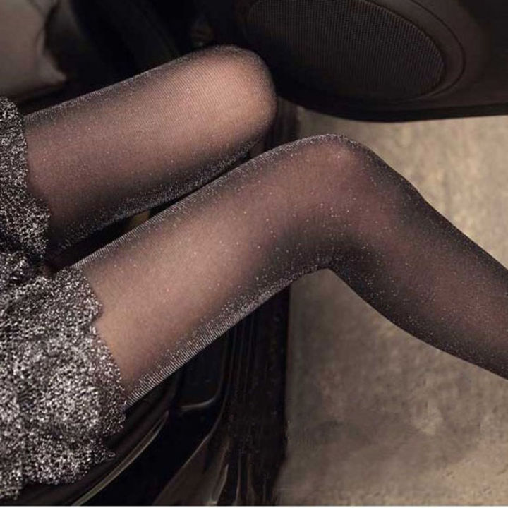 Charming Shiny Tights Women Pantyhose Glitter Stockings Female Girls Glossy  Thin Tights