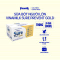 Thùng 24 chai Sữa bột pha sẵn cho người lớn tuổi Vinamilk Sure Prevent Gold 200ml - Sữa nước bổ sung dinh dưỡng và tăng cường sức khỏe. 
