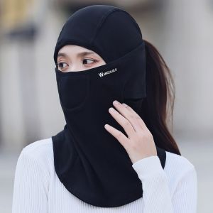 DISKAS Multifuction Balaclava Hat Windproof Neck Warm Full Face Simple Ear Protection Ear Protection Hat Male