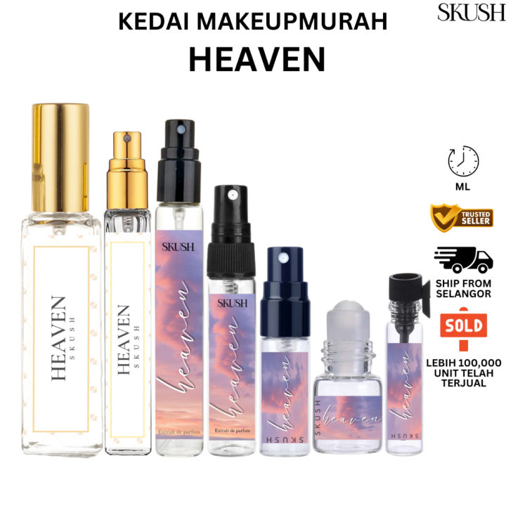 SKUSH HEAVEN High Quality Perfume Pen Women MInyak Wangi Wanita Pewangi Badan Grade Parfum Tahan 24-72 Jam