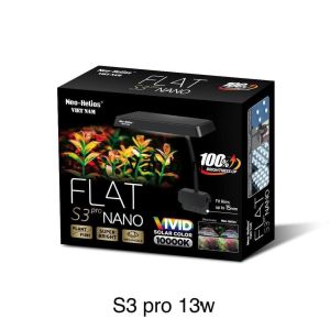 Đèn Thủy Sinh Flat Nano S3 Pro (Bản Nâng Cấp Của S3 Plus) công suất 13W đỏ cá không đỏ nước