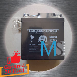 Aki / Accu Kering GTZ7V Yamaha Nmax / Aerox / Lexi - WD Otomotif