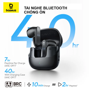 Tai nghe Bluetooth nhét tai Baseus Bass BS1 NC