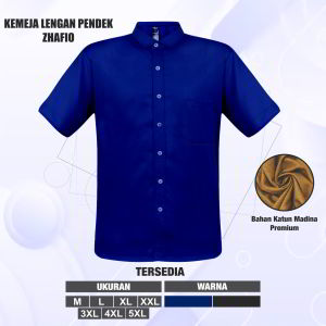 kemeja pria lengan Pendek premium