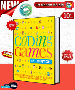 Bìa cán màu Coding Games in Scratch