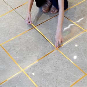 50M Ceramic Tile Tape Decor Self Adhesive Wall Floor Tape Sticker Decorative Home Ground Tile Wall Decor Wallpaper
