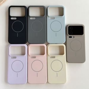 Liquid Silicone For Magsafe Wireless Charge Case for Xiaomi Mi 17 Pro Max 15 14 13 Ultra Redmi K60 K70 K80 K90 Shockproof Cover