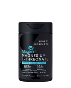 Sports Research Magtein Magnesium L-Threonate 2000mg – Hỗ Trợ Não Bộ Giảm Căng Thẳng & Giấc Ngủ Sâu
