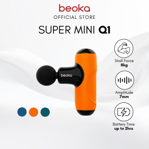Beoka Q1 Compact Super Mini Massager Muscle Recovery Therapy Fascia Massage Gun Body Massage Relief Mesin Urut 按摩枪