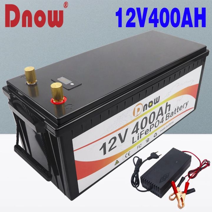 12V Lifepo4 Battery 400Ah 300Ah Built-In BMS Lithium Iron Phosphate ...