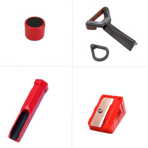 4pcs Repair Billiard Cue Tip Tools Snooker Pool Cue Tip Shaper Burnisher 4 Types