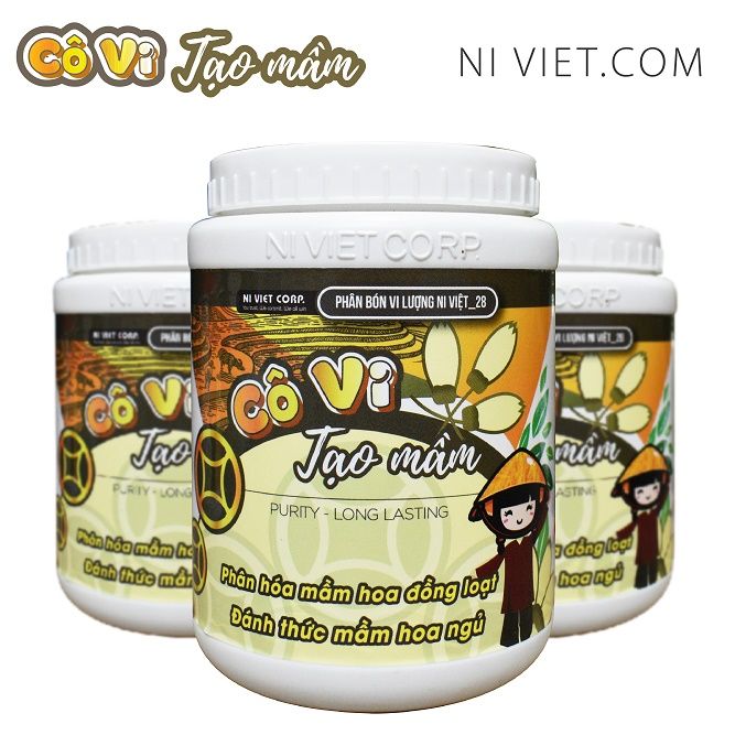 Phân bón tạo mầm hoa CÔ VI Tạo Mầm giúp phân hóa mầm hoa đồng loạt cho ...