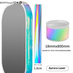 WP💓💛💖 Laser Pickleball Paddle Protection Tape-Paddle Head Edge Guard-Racket Edge Protection Tape-Fit Perfectly Curved Edge Laser Tape