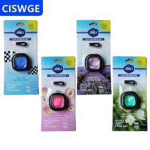 [COD] CISWGE AUTOPARTS Lâu Dài Xe Làm Mát Không Khí Vent Clip Tinh Dầu Thơm Mùi Eliminator 0.14Oz Cồn-Miễn Phí Hương Thơm Cho Tươi Xe Mùi