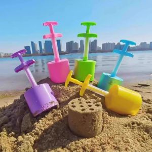 GTRBFDS Khuôn làm than tổ ong Dụng cụ bãi biển Coal Beach Xây dựng lâu đài Dụng cụ làm tuyết Khuôn làm đồ chơi cát cho trẻ em Niềm vui mùa hè Dễ sử dụng Xẻng đồ chơi bãi biển Tiệc bãi biển
