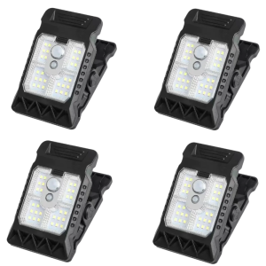 Solar Clip Light Upgrade Smart Sensor Light Patio Light Garden Wall Sconce