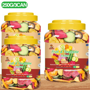 Mr.Squirrel Vegetable Chips 12 in1 250g Dried Fruits and Vegetables Chips Vegetable Crispy Dried Vegetables Snack Vegetable Chips Mix