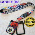 NEW DepEd Lanyard Id Lace holder for Teachers /Non Teaching Staffs / Faculty. 