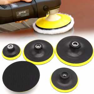 TATAKAN AMPLAS GRENDA GERINDA GURINDA GRINDA BULAT BANTALAN AMPLAS SANDING PAD PEREKAT VELCRO POLES AMPLAS 4" INCH GERINDA TANGAN