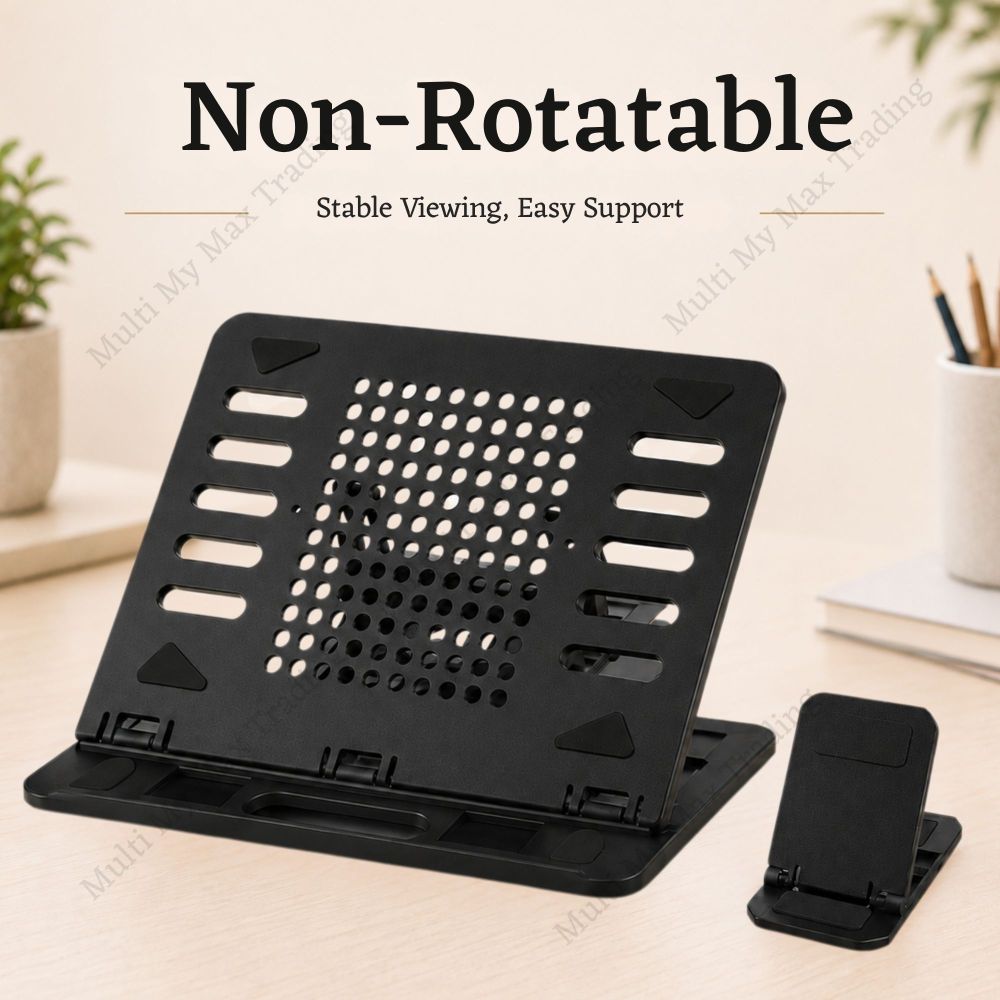 Adjustable Portable Laptop Stand Non-slip Ventilated Holder_voghion.com