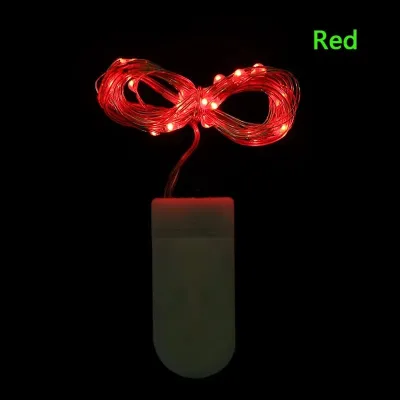 LAMPU KAWAT MINI 1 METER PLUS BATERAI / LAMPU DEKORASI KAMAR AESTHETIC / LAMPU KAWAT MINI